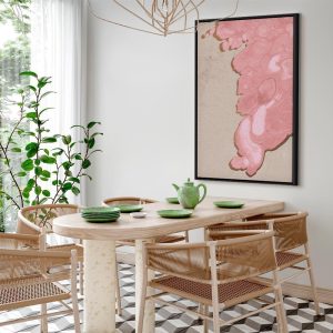 Tableau - Pastel Tide (1 Part) Vertical