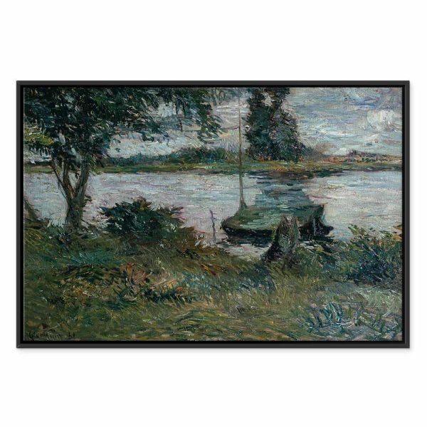 Tableau - Paul Gauguin – Flußufer