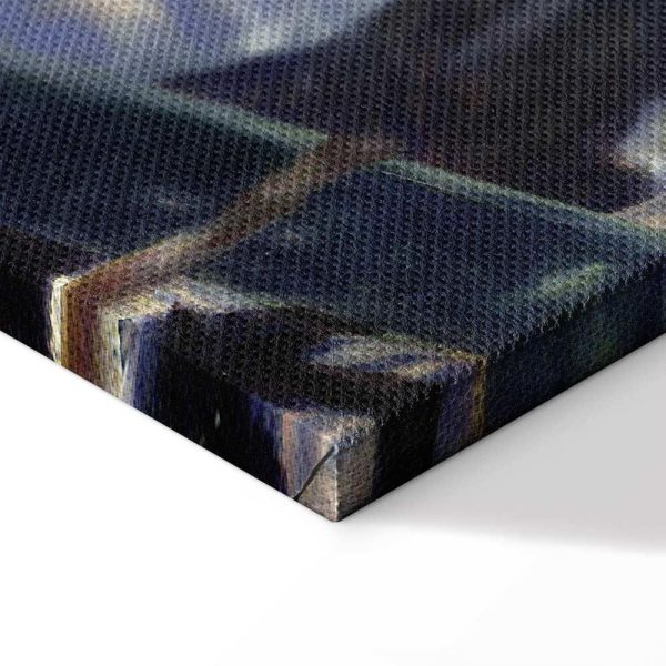 Tableau - Pierre-Auguste Renoir – Le Moulin de la Galette, detail of the dancers