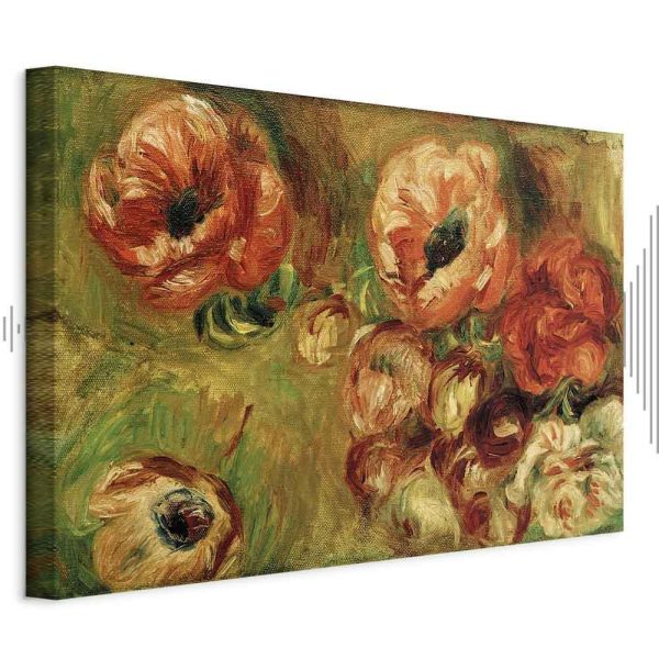 Tableau - Pierre-Auguste Renoir – Les Anémones