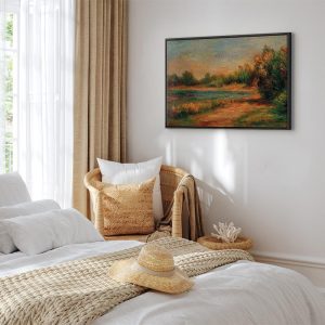 Tableau - Pierre-Auguste Renoir – Paysage à Guernesey