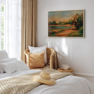 Tableau - Pierre-Auguste Renoir – Paysage à Guernesey