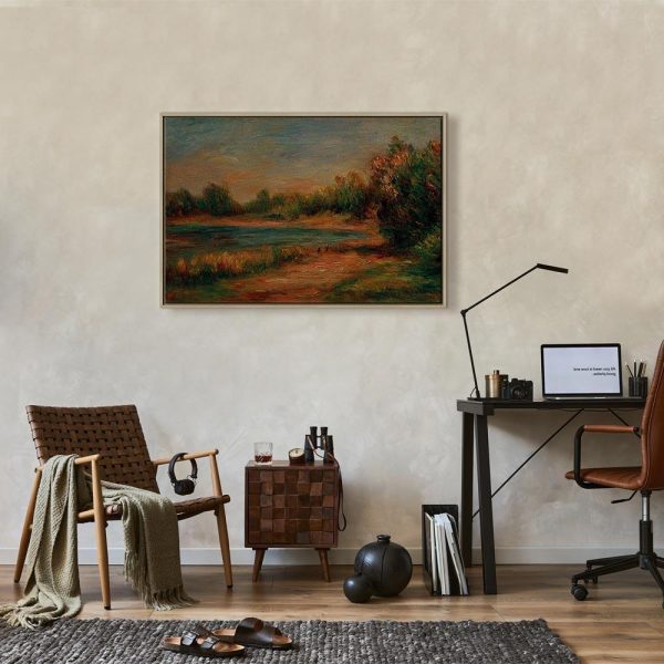 Tableau - Pierre-Auguste Renoir – Paysage à Guernesey