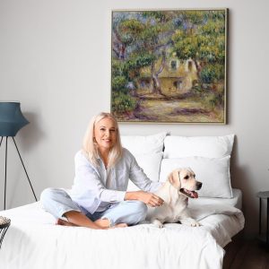 Tableau - Pierre-Auguste Renoir – The Farm at Les Collettes