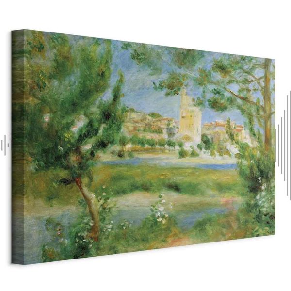 Tableau - Pierre-Auguste Renoir – Villeneuveles-Avignon