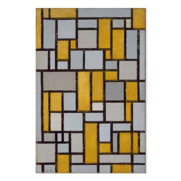 Tableau - Piet Mondrian – Composition with grid 7