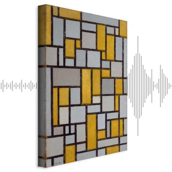 Tableau - Piet Mondrian – Composition with grid 7