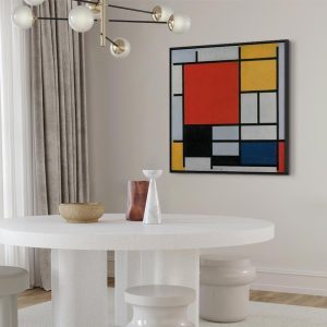 Tableau - Piet Mondrian – Composition with red, yellow blue and black