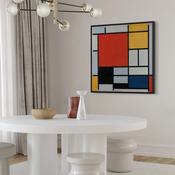 Tableau - Piet Mondrian – Composition with red, yellow blue and black