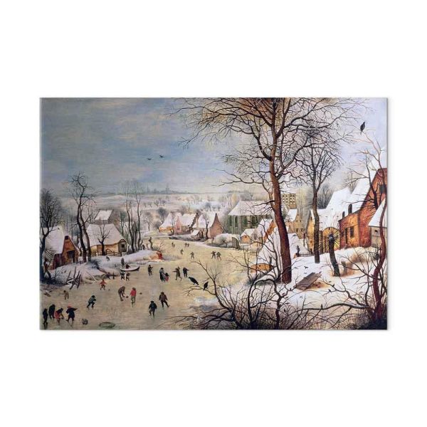 Tableau - Pieter Bruegel the Elder – Winter Landscape with Birdtrap