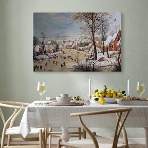 Tableau - Pieter Bruegel the Elder – Winter Landscape with Birdtrap
