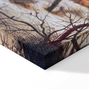 Tableau - Pieter Bruegel the Elder – Winter Landscape with Birdtrap