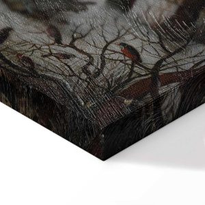 Tableau - Pieter Brueghel the Younger – Winter Landscape with a Bird Trap