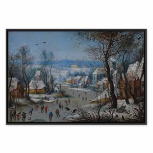 Tableau - Pieter Brueghel the Younger – Winter Landscape with a Bird Trap