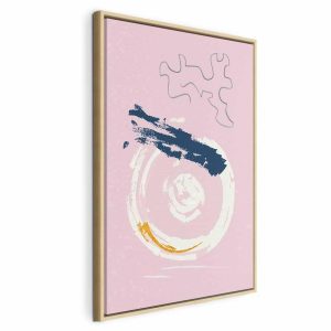 Tableau - Pink Accent (1 Part) Vertical