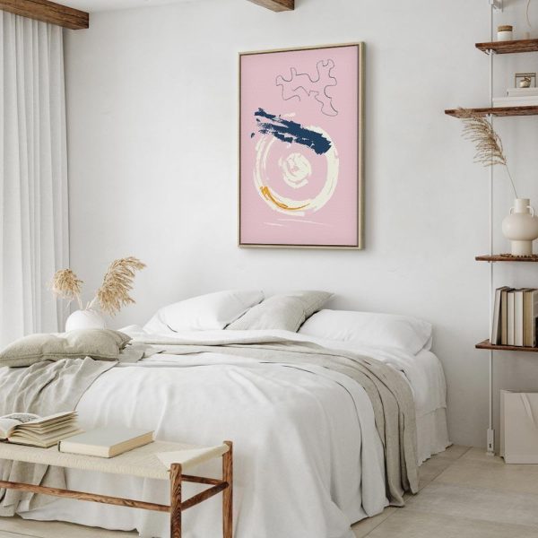 Tableau - Pink Accent (1 Part) Vertical