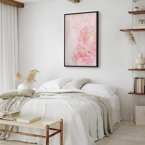 Tableau - Pink Nature (1 Part) Vertical