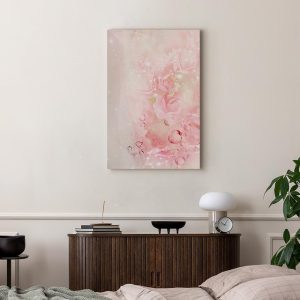 Tableau - Pink Nature (1 Part) Vertical