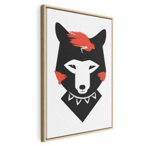 Tableau - Polite Fox (1 Part) Vertical