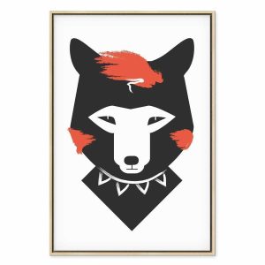 Tableau - Polite Fox (1 Part) Vertical