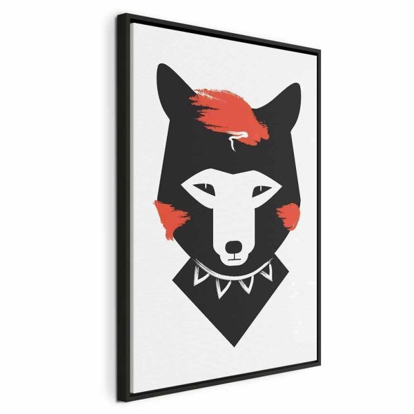 Tableau - Polite Fox (1 Part) Vertical