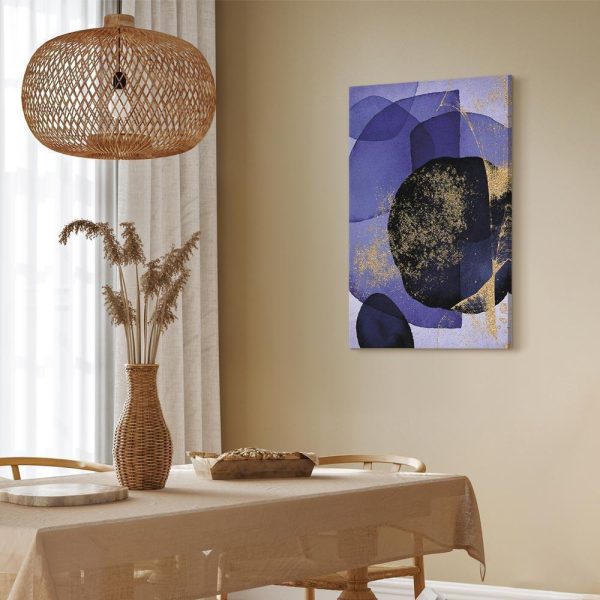 Tableau - Purple Kaleidoscope (1 Part) Vertical