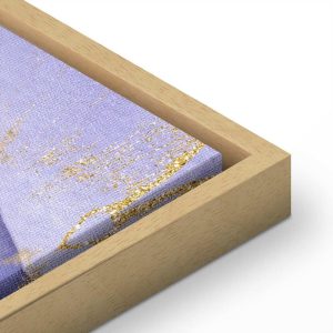 Tableau - Purple Kaleidoscope (1 Part) Vertical