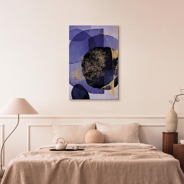 Tableau - Purple Kaleidoscope (1 Part) Vertical