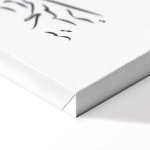 Tableau - Quiet Charm of Nature (1-part) - Sleeping Koala in Black and White