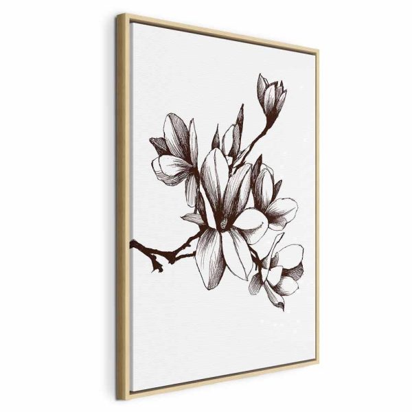 Tableau - Renaissance Magnolias (1 Part) Vertical