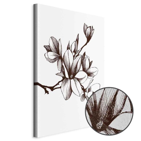 Tableau - Renaissance Magnolias (1 Part) Vertical