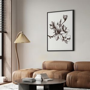 Tableau - Renaissance Magnolias (1 Part) Vertical