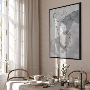 Tableau - Resting Muse (1 Part) Vertical