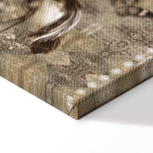 Tableau - Retro Cranes (1 Part) Wide