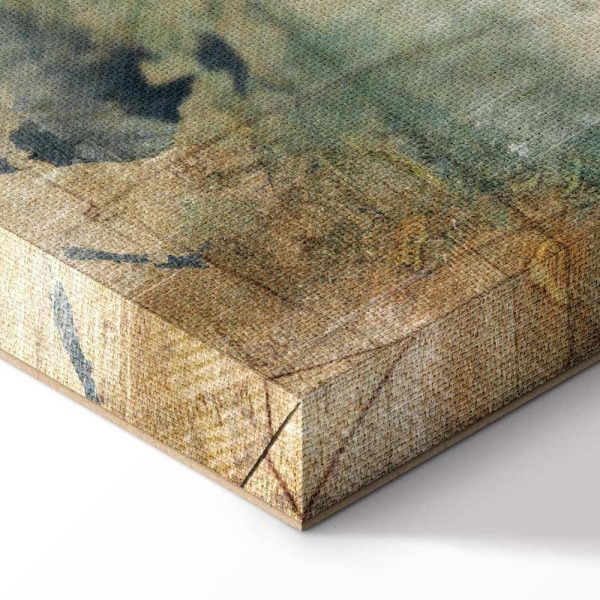 Tableau - Retro Map (5 Parts) Narrow