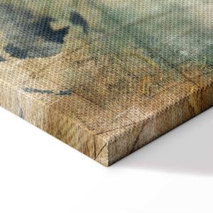 Tableau - Retro Map (5 Parts) Narrow