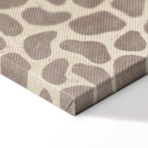 Tableau - Salt Square - Colorful Illustrated Townhouses Against a Cloudy Sky Background