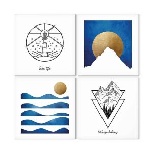 Tableau - Sea or Mountains (4 Parts)