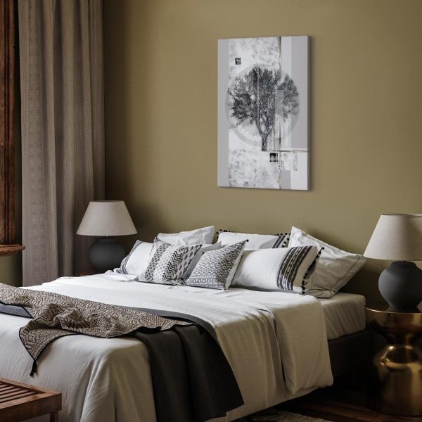 Tableau - Silver Tree (1 Part) Vertical