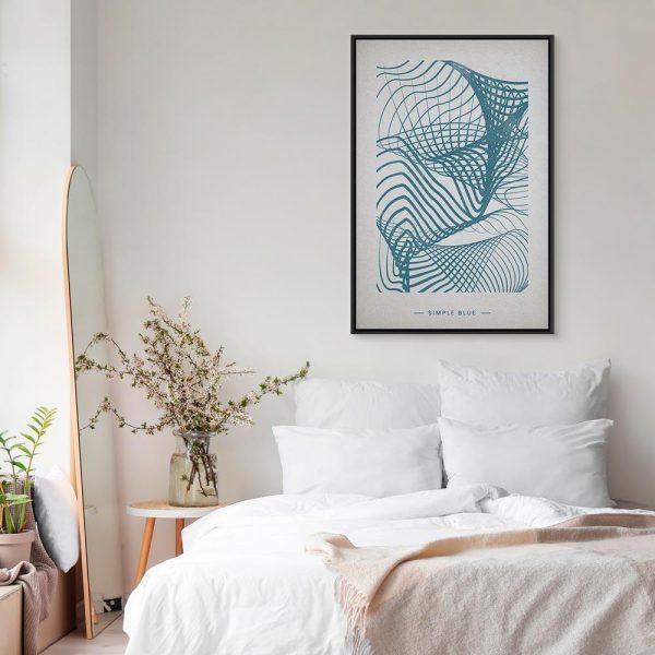 Tableau - Simple Blue (1 Part) Vertical