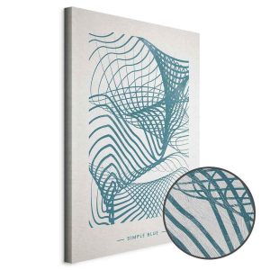 Tableau - Simple Blue (1 Part) Vertical