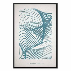 Tableau - Simple Blue (1 Part) Vertical