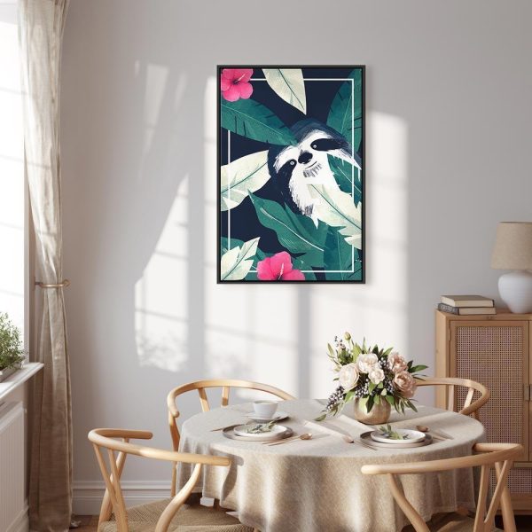 Tableau - Sloth in the Tropics (1 Part) Vertical