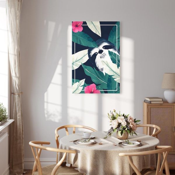 Tableau - Sloth in the Tropics (1 Part) Vertical