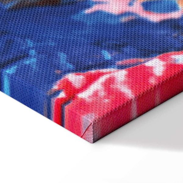 Tableau - Spring Shades - A Colorful Mix of Warm and Cool Tones on Canvas