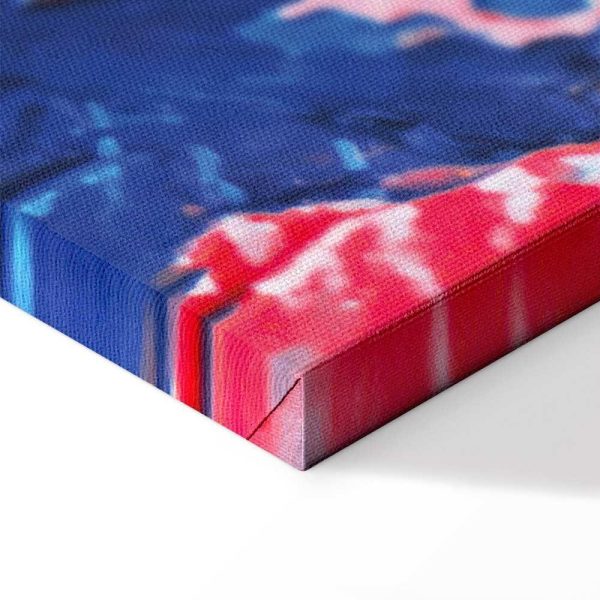 Tableau - Spring Shades - A Colorful Mix of Warm and Cool Tones on Canvas