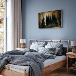 Tableau - Stately Spruces (1 Part) Wide