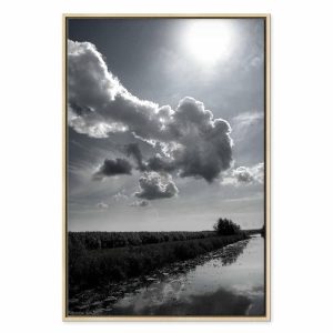 Tableau - Sun Over Clouds (1-part) - Sky Reflection in Water Field