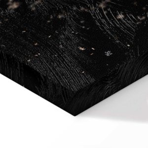 Tableau - Symmetry of Shapes (1-part) - Graphic Motif in Black Shade