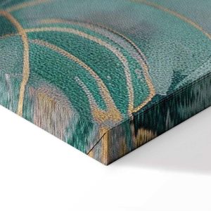 Tableau - Tapestry Pattern with a Meadow and Flowers Kilim with a Spring Motif